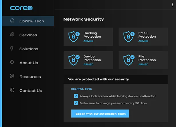 Core12 Tech Network Security